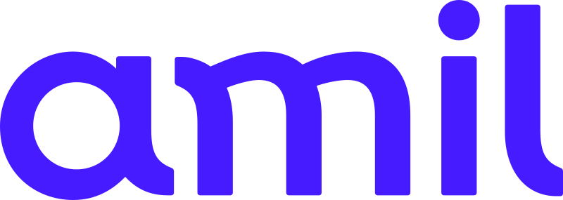 Logo Amil — plano de saúde