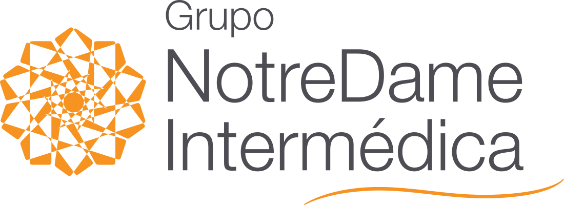 Logo NotreDame Intermédica — plano de saúde